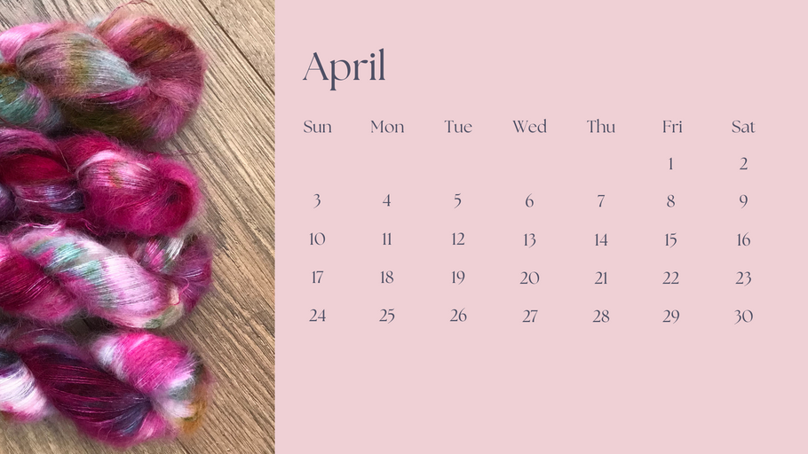 Free Desktop Calendar - April 2022