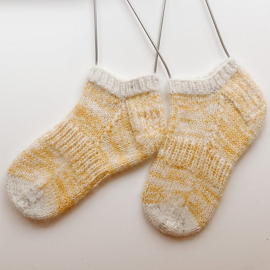 Stubb Socks // PDF Knitting Pattern - Red Sock Blue Sock Yarn Co