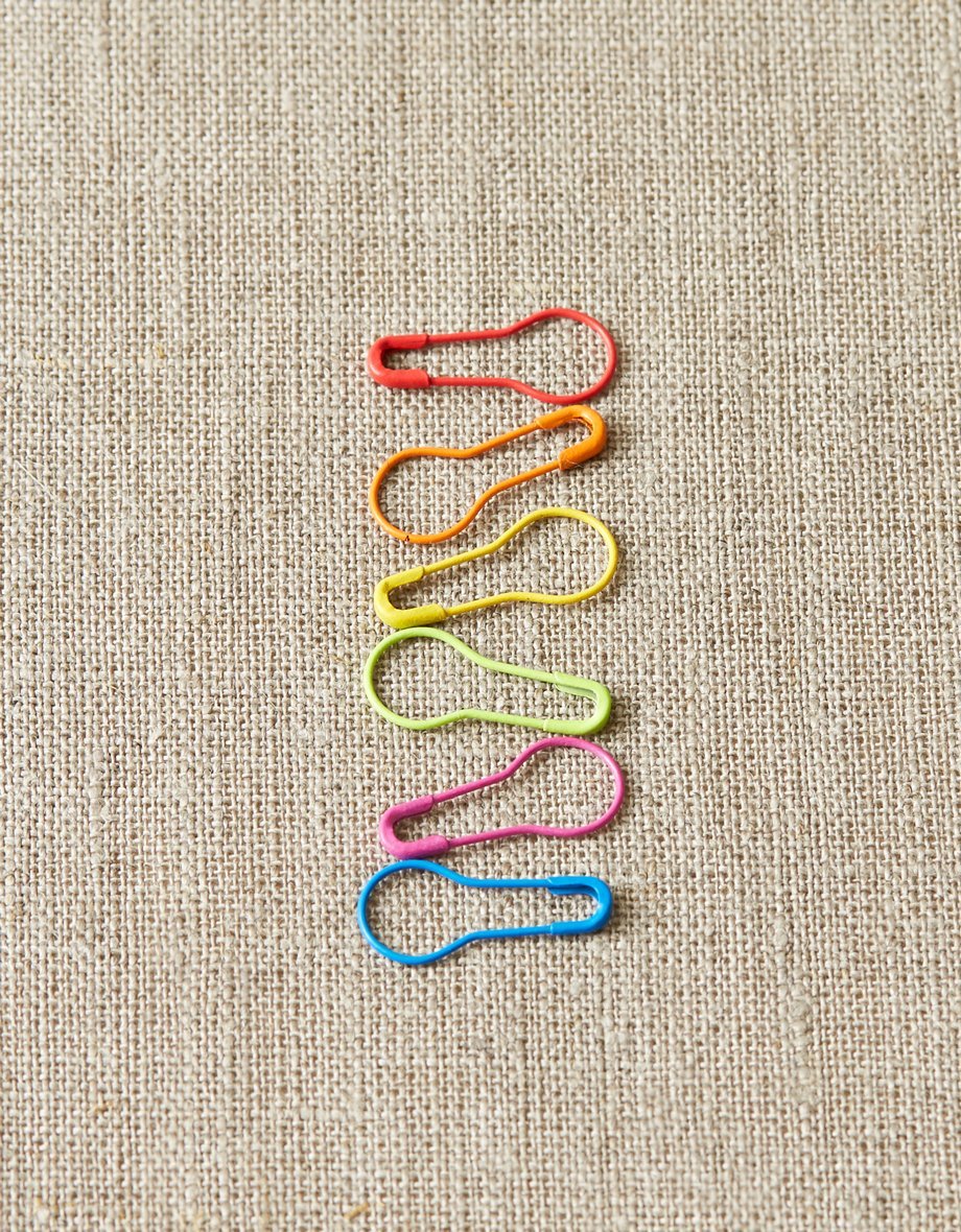 Coloured Opening Stitch Markers - COCOKNITS - Red Sock Blue Sock Yarn Co