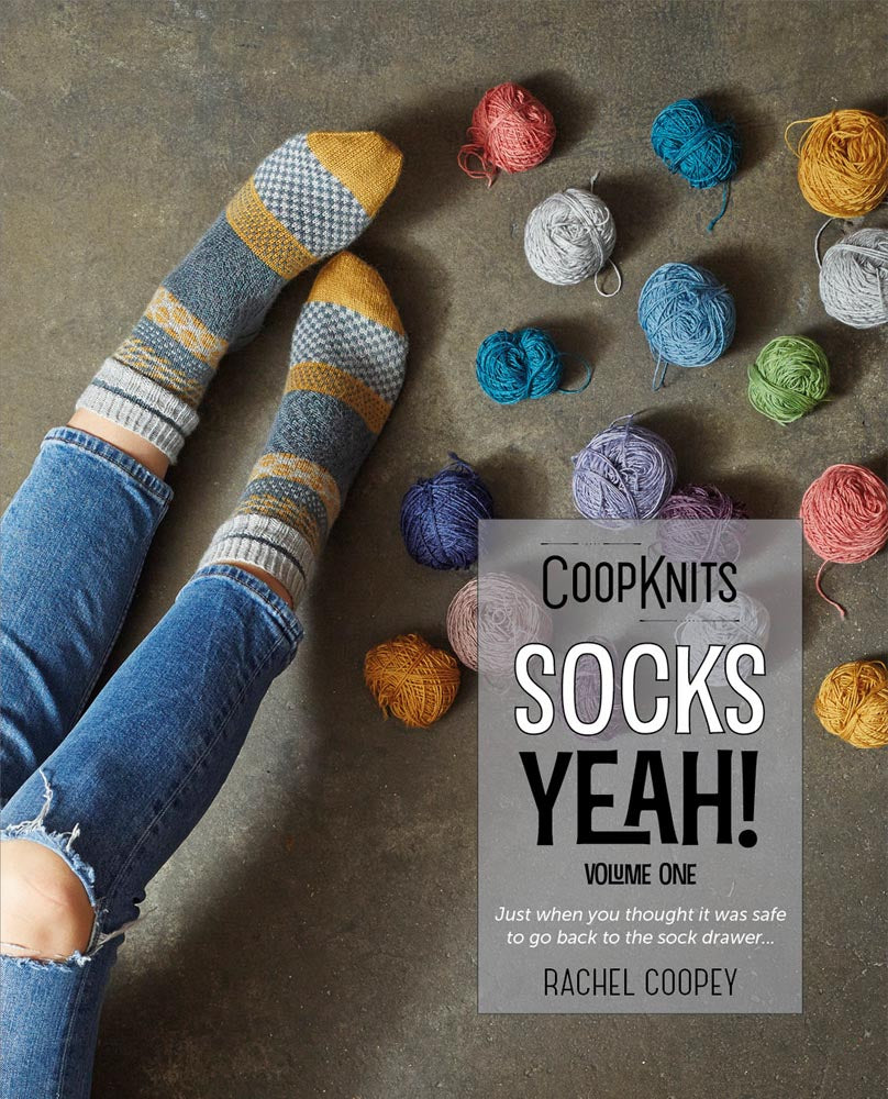 Socks Yeah! Volume 1 by Rachel Coopey - Red Sock Blue Sock Yarn Co