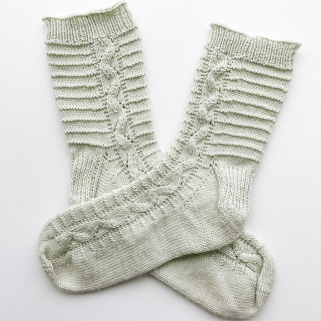 Journey Socks // PDF Knitting Pattern - Red Sock Blue Sock Yarn Co